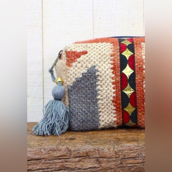 Multi pattern southwest Yute bag - Picture 2 of 6